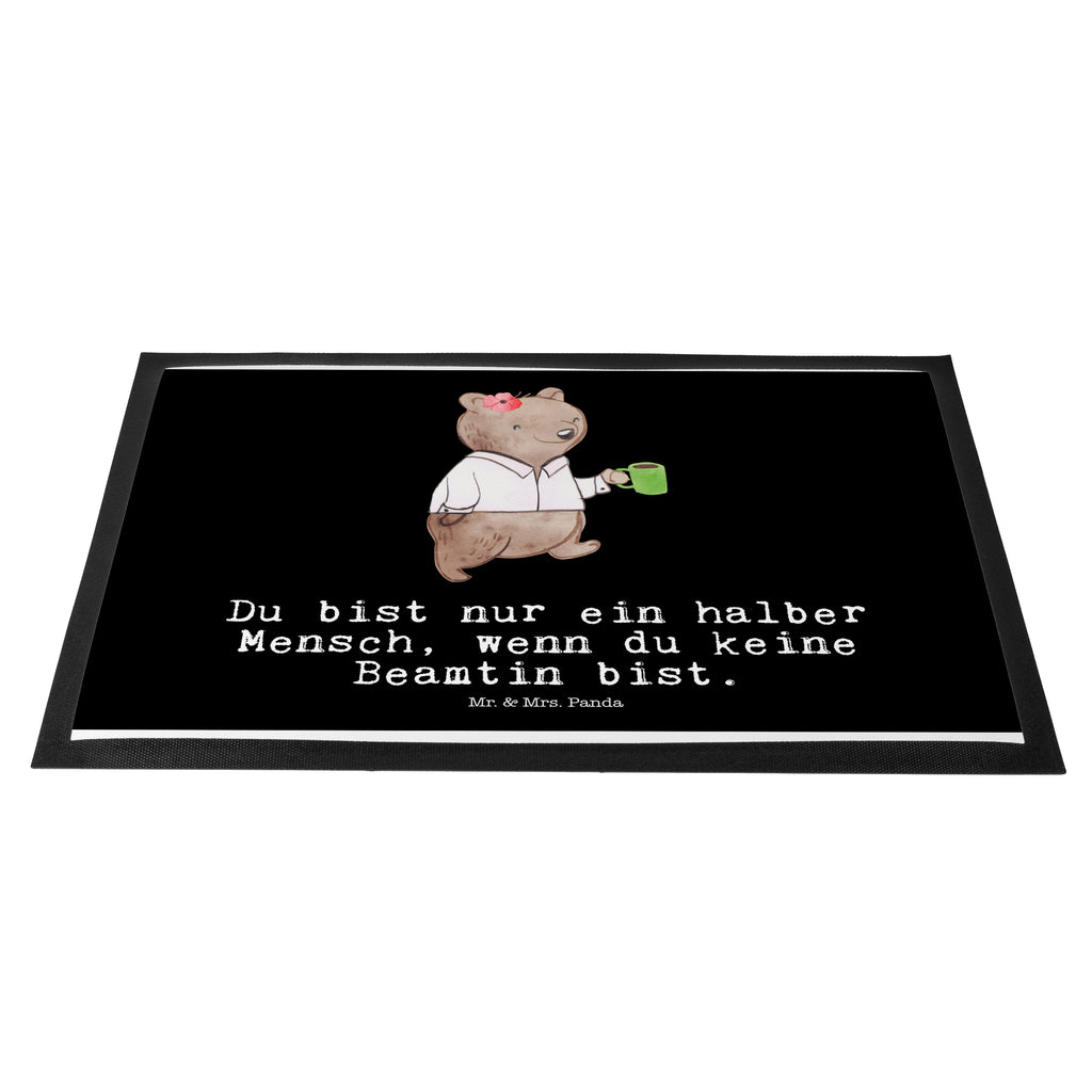 Fußmatte Beamtin mit Herz Beamte, Verbeamtung, Beamtentum, öffentlicher Dienst, Studium, Amt,  Türvorleger, Schmutzmatte, Fußabtreter, Matte, Schmutzfänger, Fußabstreifer, Schmutzfangmatte, Türmatte, Motivfußmatte,  Haustürmatte, Vorleger  Beruf, Ausbildung, Jubiläum, Abschied, Rente, Kollege, Kollegin, Geschenk, Schenken, Arbeitskollege, Mitarbeiter, Firma, Danke, Dankeschön