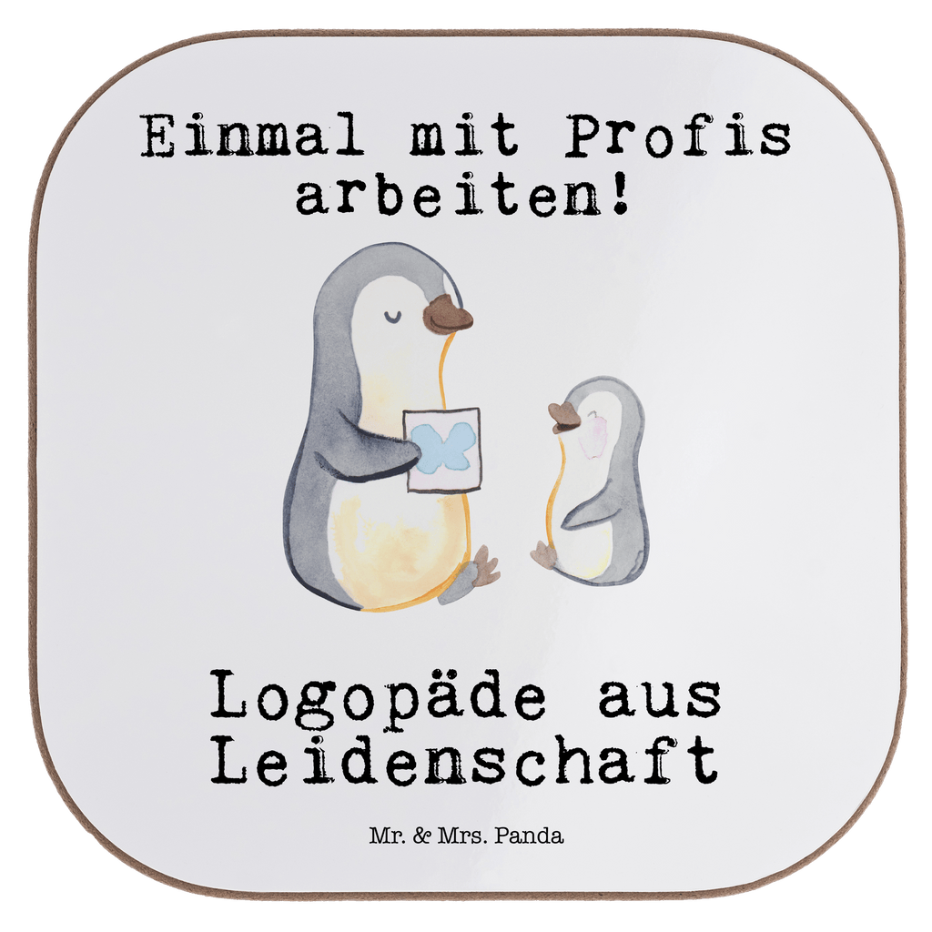 Quadratische Untersetzer Logopäde aus Leidenschaft Bierdeckel, Glasuntersetzer, Untersetzer Gläser, Getränkeuntersetzer, Beruf, Ausbildung, Jubiläum, Abschied, Rente, Kollege, Kollegin, Geschenk, Schenken, Arbeitskollege, Mitarbeiter, Firma, Danke, Dankeschön, Logopäde, Logopädie, Studium