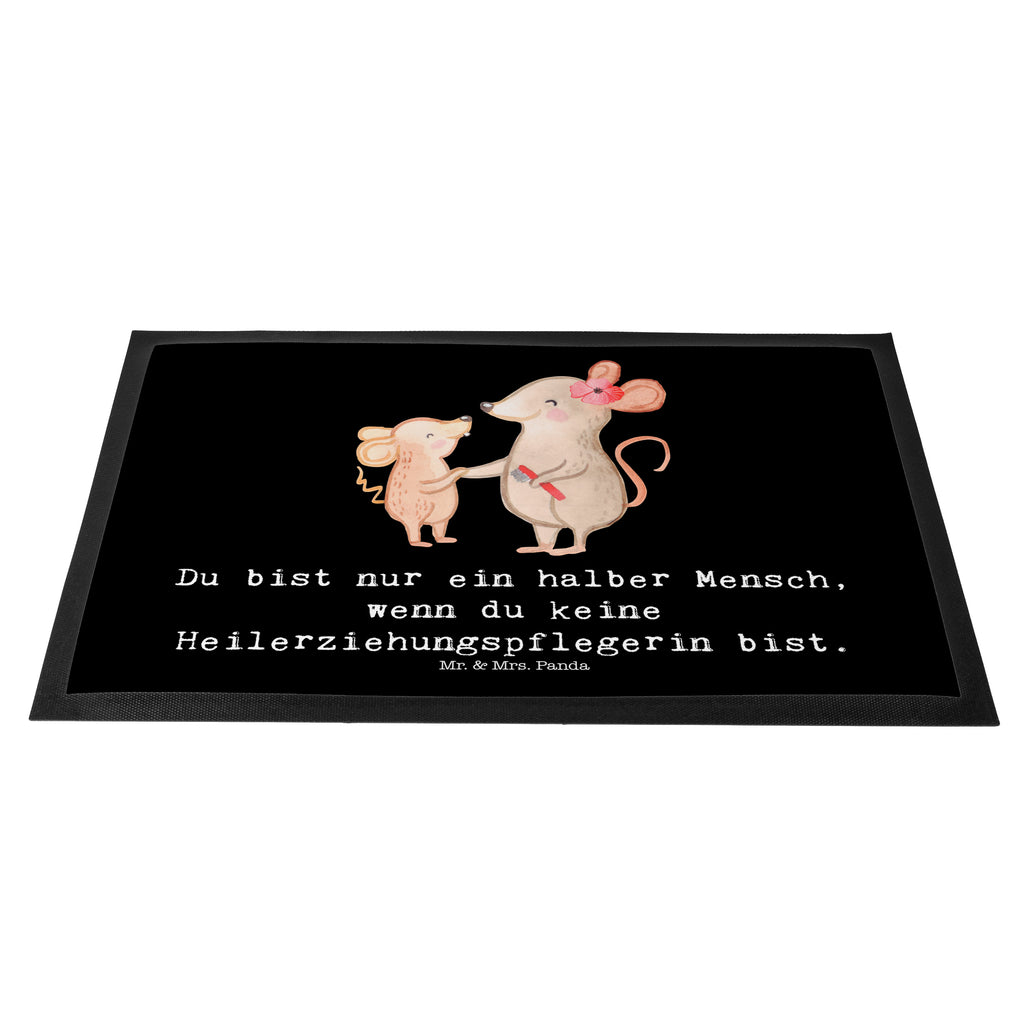 Fußmatte Heilerziehungspflegerin mit Herz Heilerziehungspflegerin, Heilpädagogin, Ausbildung Türvorleger, Schmutzmatte, Fußabtreter, Matte, Schmutzfänger, Fußabstreifer, Schmutzfangmatte, Türmatte, Motivfußmatte,  Haustürmatte, Vorleger  Beruf, Ausbildung, Jubiläum, Abschied, Rente, Kollege, Kollegin, Geschenk, Schenken, Arbeitskollege, Mitarbeiter, Firma, Danke, Dankeschön