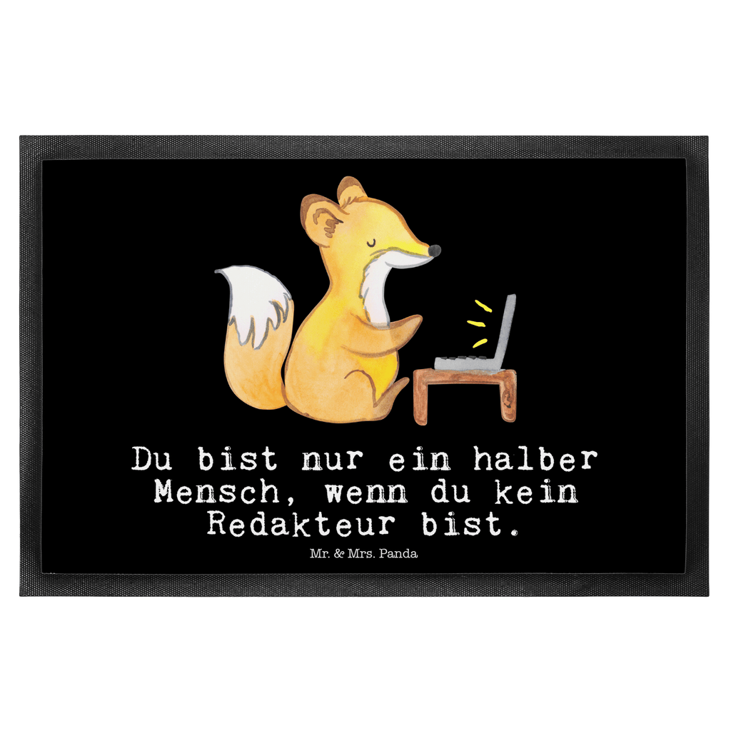 Fußmatte Redakteur mit Herz