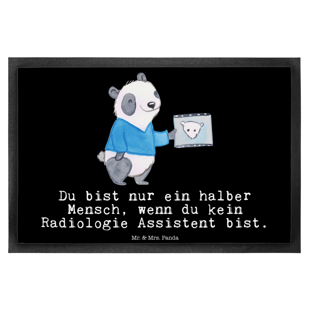 Fußmatte Radiologie Assistent mit Herz  Türvorleger, Schmutzmatte, Fußabtreter, Matte, Schmutzfänger, Fußabstreifer, Schmutzfangmatte, Türmatte, Motivfußmatte,  Haustürmatte, Vorleger  Beruf, Ausbildung, Jubiläum, Abschied, Rente, Kollege, Kollegin, Geschenk, Schenken, Arbeitskollege, Mitarbeiter, Firma, Danke, Dankeschön