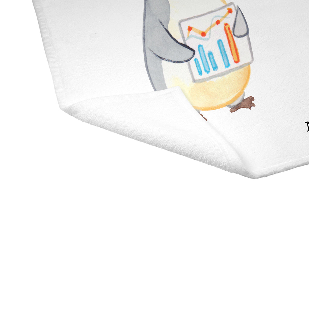 Gäste Handtuch Wirtschaftsanalytiker aus Leidenschaft Gästetuch, Reisehandtuch, Sport Handtuch, Frottier, Kinder Handtuch, Beruf, Ausbildung, Jubiläum, Abschied, Rente, Kollege, Kollegin, Geschenk, Schenken, Arbeitskollege, Mitarbeiter, Firma, Danke, Dankeschön