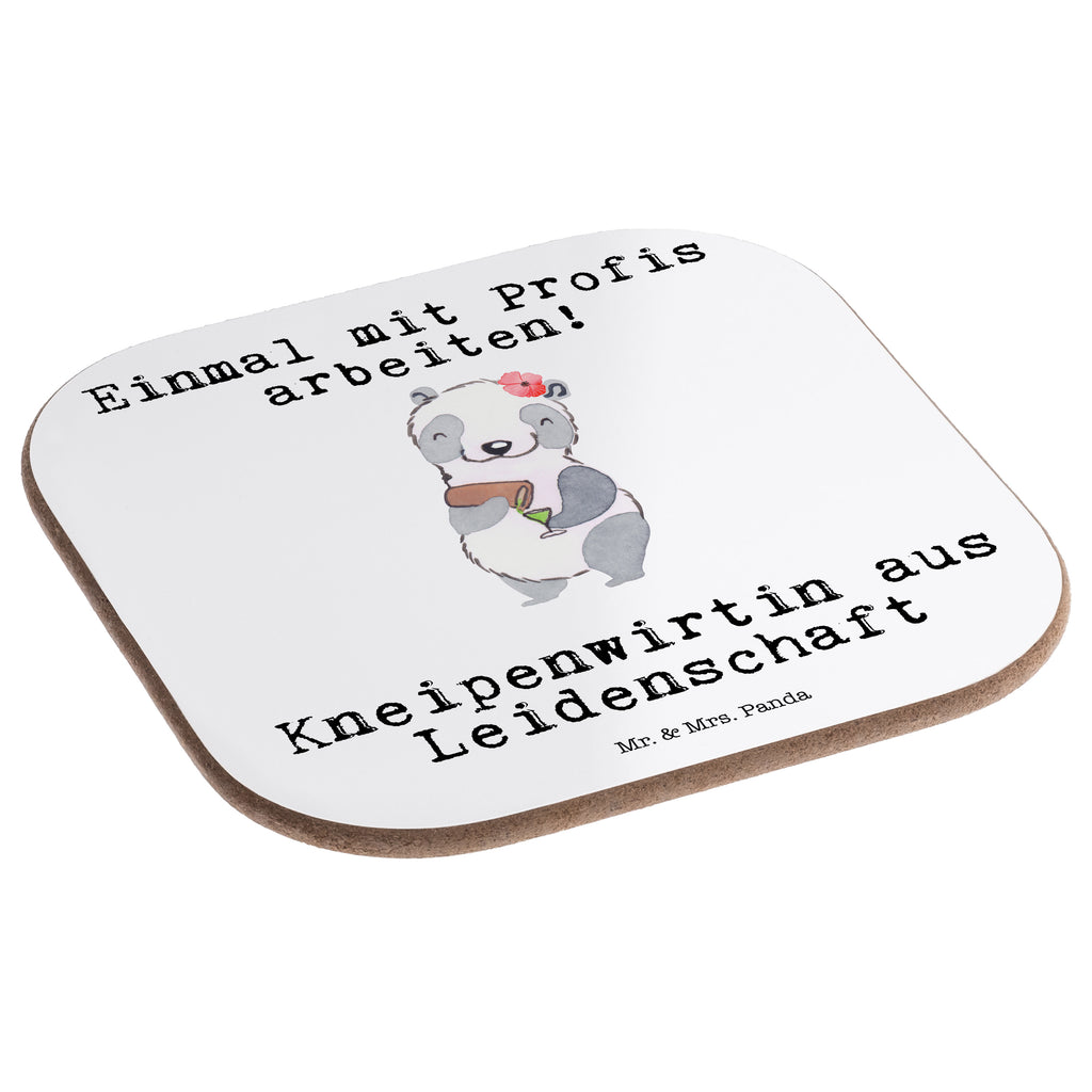 Quadratische Untersetzer Kneipenwirtin aus Leidenschaft Bierdeckel, Glasuntersetzer, Untersetzer Gläser, Getränkeuntersetzer, Beruf, Ausbildung, Jubiläum, Abschied, Rente, Kollege, Kollegin, Geschenk, Schenken, Arbeitskollege, Mitarbeiter, Firma, Danke, Dankeschön, Kneipenwirtin, Gastwirtin, Gaststätte, Kneipe, Eröffnung, Barkeeperin, Rum, Bar