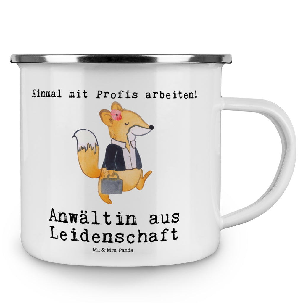 Camping Emaille Tasse Anwältin aus Leidenschaft Campingtasse, Trinkbecher, Metalltasse, Outdoor Tasse, Emaille Trinkbecher, Blechtasse Outdoor, Emaille Campingbecher, Edelstahl Trinkbecher, Metalltasse für Camping, Kaffee Blechtasse, Camping Tasse Metall, Beruf, Ausbildung, Jubiläum, Abschied, Rente, Kollege, Kollegin, Geschenk, Schenken, Arbeitskollege, Mitarbeiter, Firma, Danke, Dankeschön, Anwältin, Juristin, Jurastudentin, Staatsexamen, Anwaltskanzlei