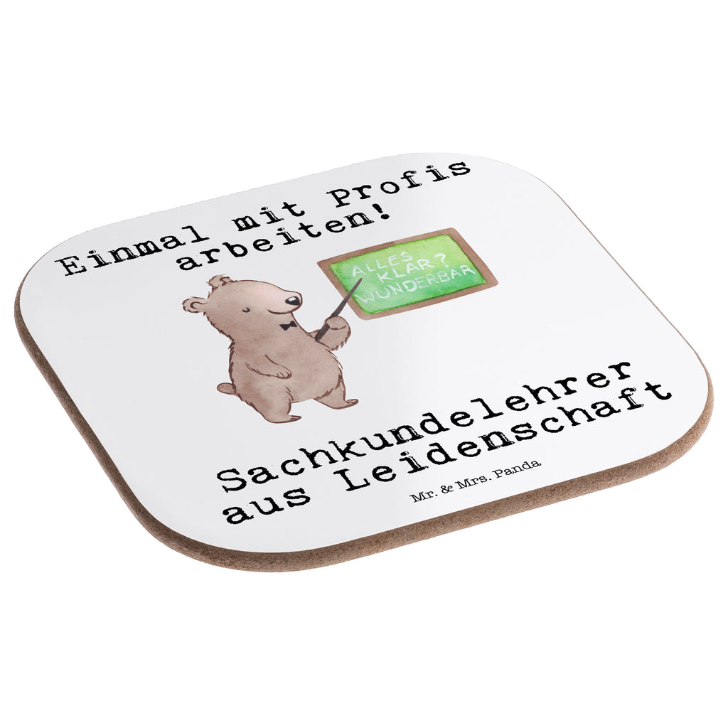Quadratische Untersetzer Sachkundelehrer aus Leidenschaft Bierdeckel, Glasuntersetzer, Untersetzer Gläser, Getränkeuntersetzer, Beruf, Ausbildung, Jubiläum, Abschied, Rente, Kollege, Kollegin, Geschenk, Schenken, Arbeitskollege, Mitarbeiter, Firma, Danke, Dankeschön, Sachkundelehrer, Sachkundeunterricht, Schule, Grundschule
