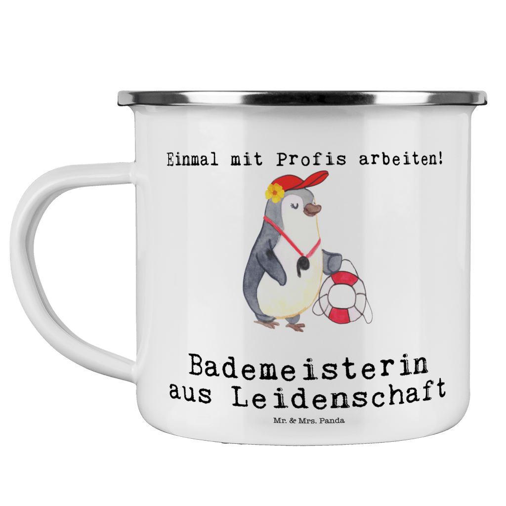 Camping Emaille Tasse Bademeisterin aus Leidenschaft Campingtasse, Trinkbecher, Metalltasse, Outdoor Tasse, Emaille Trinkbecher, Blechtasse Outdoor, Emaille Campingbecher, Edelstahl Trinkbecher, Metalltasse für Camping, Kaffee Blechtasse, Camping Tasse Metall, Beruf, Ausbildung, Jubiläum, Abschied, Rente, Kollege, Kollegin, Geschenk, Schenken, Arbeitskollege, Mitarbeiter, Firma, Danke, Dankeschön, Bademeisterin, Rettungsschwimmerin, Schwimmmeisterin, Schwimmbad, Freibad, Badeanstalt, Schwimmverein, Schwimmschule