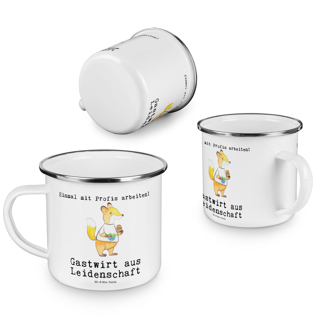 Camping Emaille Tasse Gastwirt aus Leidenschaft Campingtasse, Trinkbecher, Metalltasse, Outdoor Tasse, Emaille Trinkbecher, Blechtasse Outdoor, Emaille Campingbecher, Edelstahl Trinkbecher, Metalltasse für Camping, Kaffee Blechtasse, Camping Tasse Metall, Beruf, Ausbildung, Jubiläum, Abschied, Rente, Kollege, Kollegin, Geschenk, Schenken, Arbeitskollege, Mitarbeiter, Firma, Danke, Dankeschön, Kneipenwirt, Gastwirt, Gaststätte, Kneipe, Eröffnung, Barkeeper, Bartender, Rum, Bar