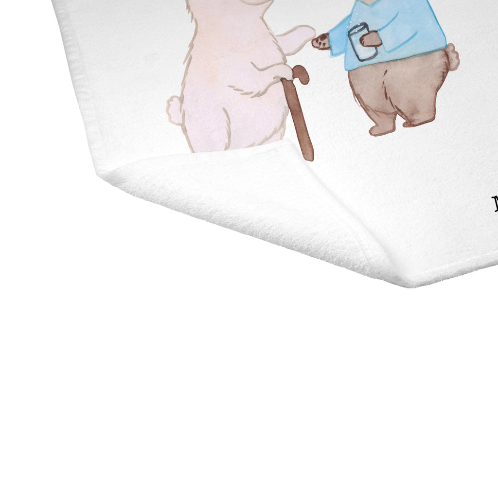Gäste Handtuch Altenpflegerin aus Leidenschaft Gästetuch, Reisehandtuch, Sport Handtuch, Frottier, Kinder Handtuch, Beruf, Ausbildung, Jubiläum, Abschied, Rente, Kollege, Kollegin, Geschenk, Schenken, Arbeitskollege, Mitarbeiter, Firma, Danke, Dankeschön, Altenpflegerin, Pflegerin, Altenheim Eröffnung