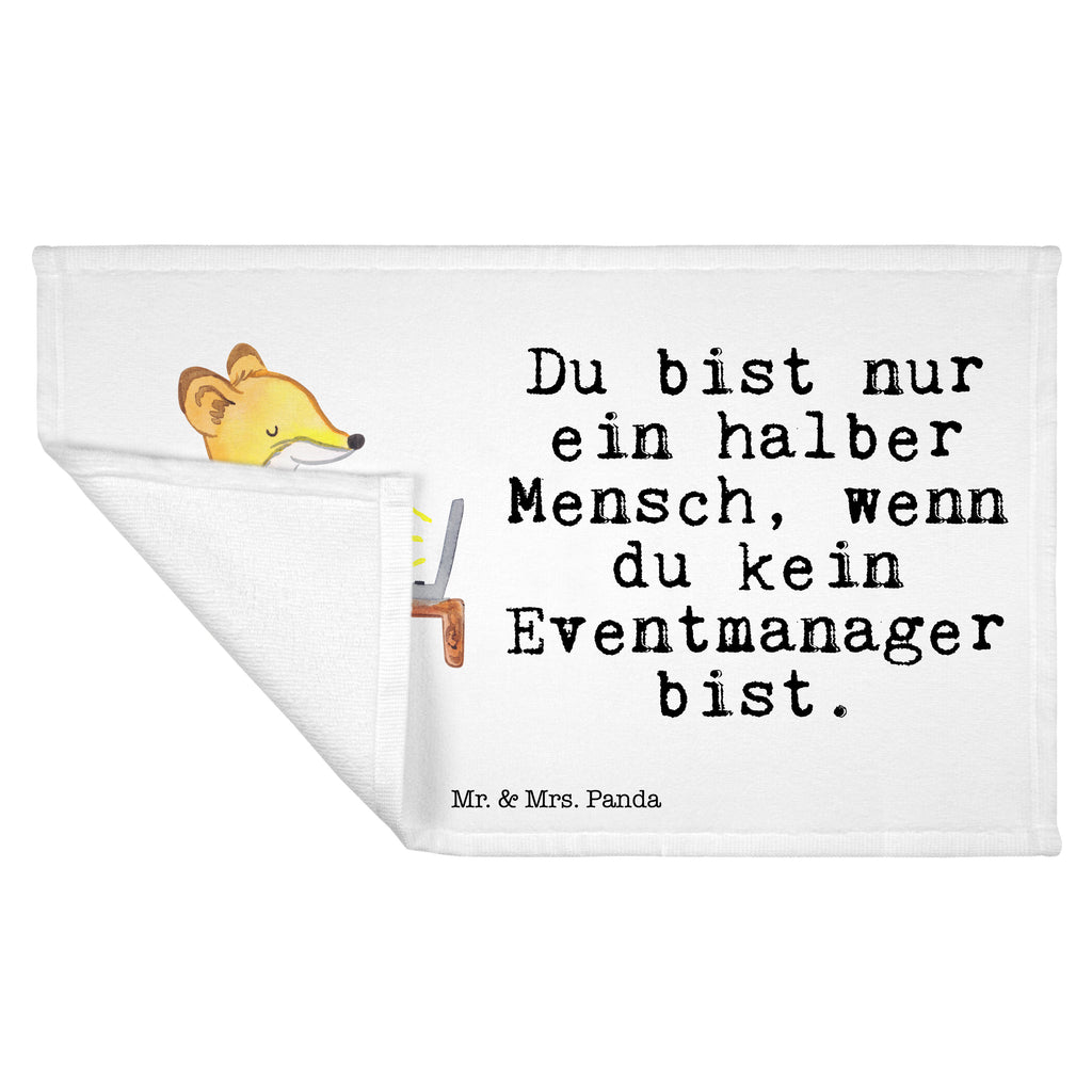 Gäste Handtuch Eventmanager mit Herz Gästetuch, Reisehandtuch, Sport Handtuch, Frottier, Kinder Handtuch, Beruf, Ausbildung, Jubiläum, Abschied, Rente, Kollege, Kollegin, Geschenk, Schenken, Arbeitskollege, Mitarbeiter, Firma, Danke, Dankeschön, Eventmanager, Veranstalter, Promoter