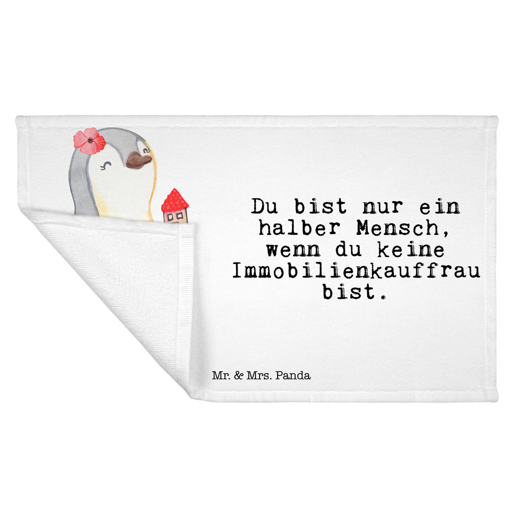 Gäste Handtuch Immobilienkauffrau mit Herz Gästetuch, Reisehandtuch, Sport Handtuch, Frottier, Kinder Handtuch, Beruf, Ausbildung, Jubiläum, Abschied, Rente, Kollege, Kollegin, Geschenk, Schenken, Arbeitskollege, Mitarbeiter, Firma, Danke, Dankeschön, Immobilienmaklerin, Immobilienhändlerin, Immobilienkauffrau, Immobilienbüro