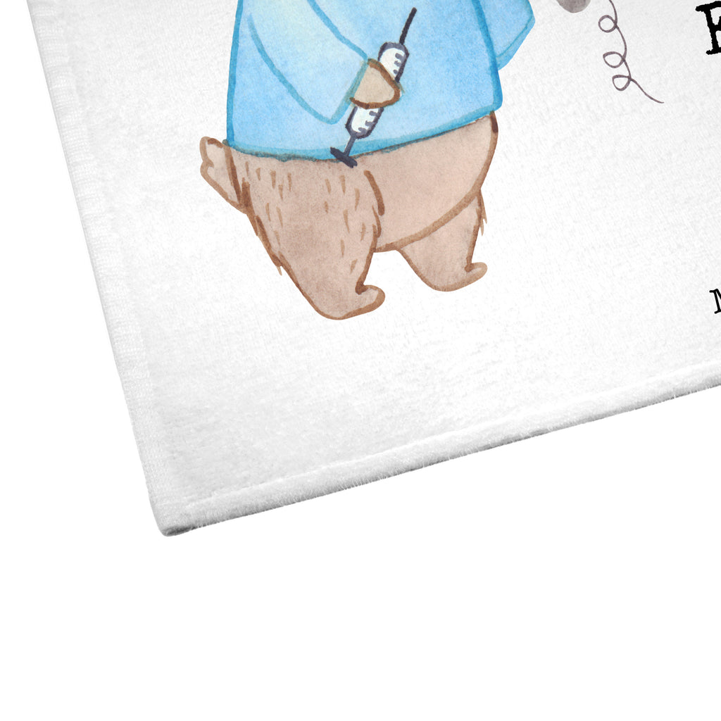 Gäste Handtuch Medizinische Fachangestellter mit Herz Gästetuch, Reisehandtuch, Sport Handtuch, Frottier, Kinder Handtuch, Beruf, Ausbildung, Jubiläum, Abschied, Rente, Kollege, Kollegin, Geschenk, Schenken, Arbeitskollege, Mitarbeiter, Firma, Danke, Dankeschön, Arzthelfer, Medizinischer Fachangestellter, Sprechstundenhilfe