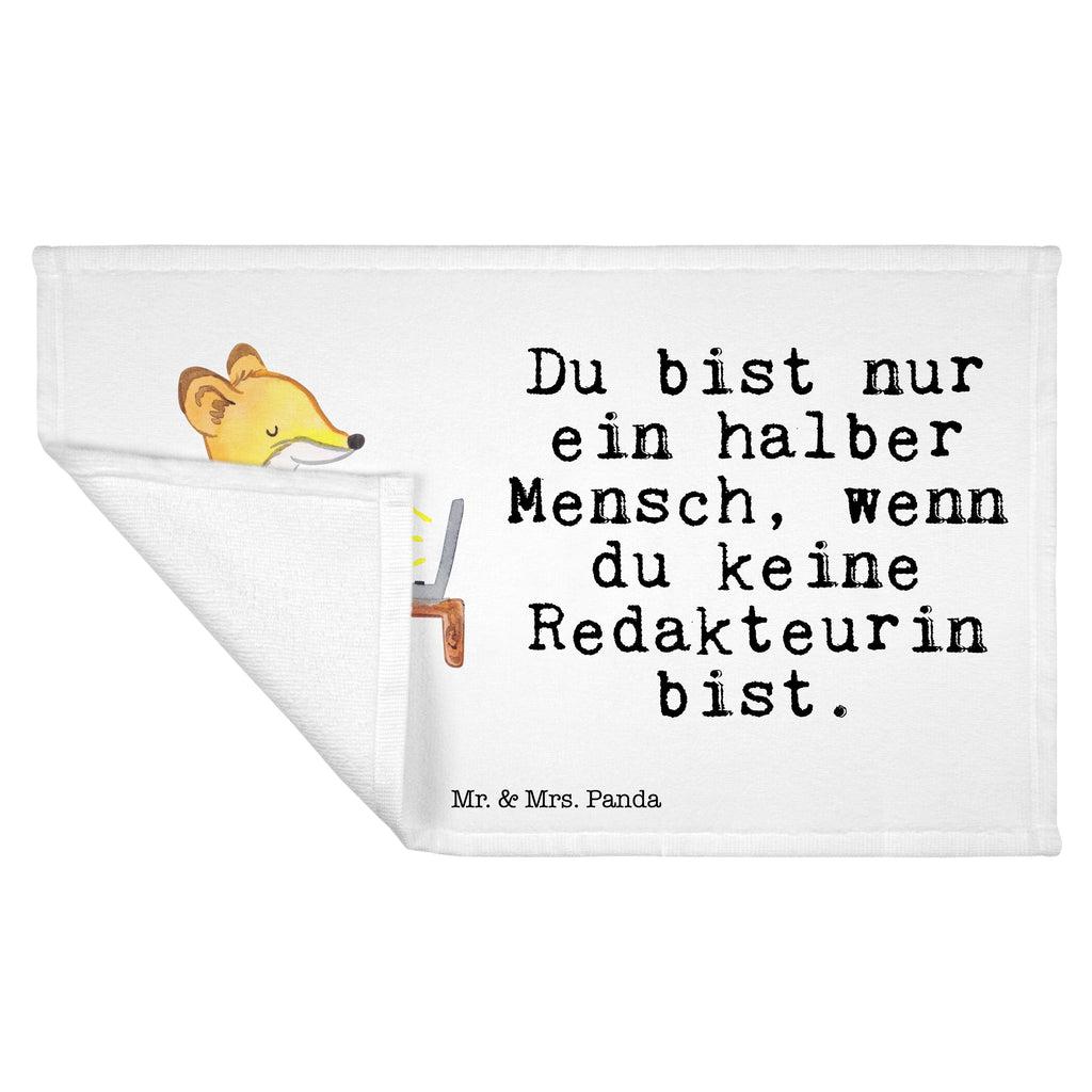 Gäste Handtuch Redakteurin mit Herz Gästetuch, Reisehandtuch, Sport Handtuch, Frottier, Kinder Handtuch, Beruf, Ausbildung, Jubiläum, Abschied, Rente, Kollege, Kollegin, Geschenk, Schenken, Arbeitskollege, Mitarbeiter, Firma, Danke, Dankeschön, Online, Redakteurin, Referentin, Journalistin