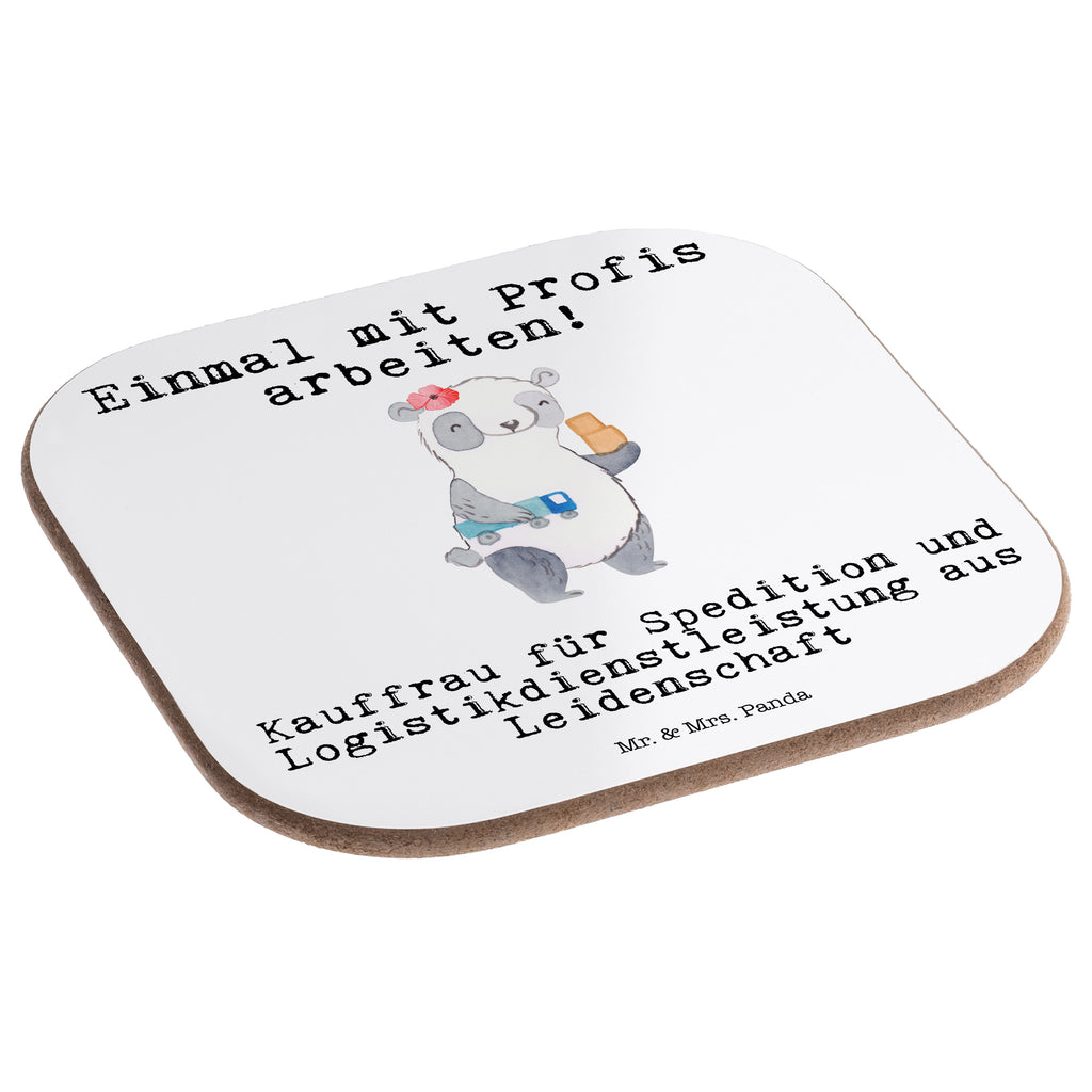 Quadratische Untersetzer Kauffrau für Spedition und Logistikdienstleistung aus Leidenschaft Bierdeckel, Glasuntersetzer, Untersetzer Gläser, Getränkeuntersetzer, Beruf, Ausbildung, Jubiläum, Abschied, Rente, Kollege, Kollegin, Geschenk, Schenken, Arbeitskollege, Mitarbeiter, Firma, Danke, Dankeschön, Abschlussprüfung, Kauffrau für Spedition und Logistikdienstleistung, Ausbildungsgeschenk, Logistikerin, Speditionsmitarbeiterin