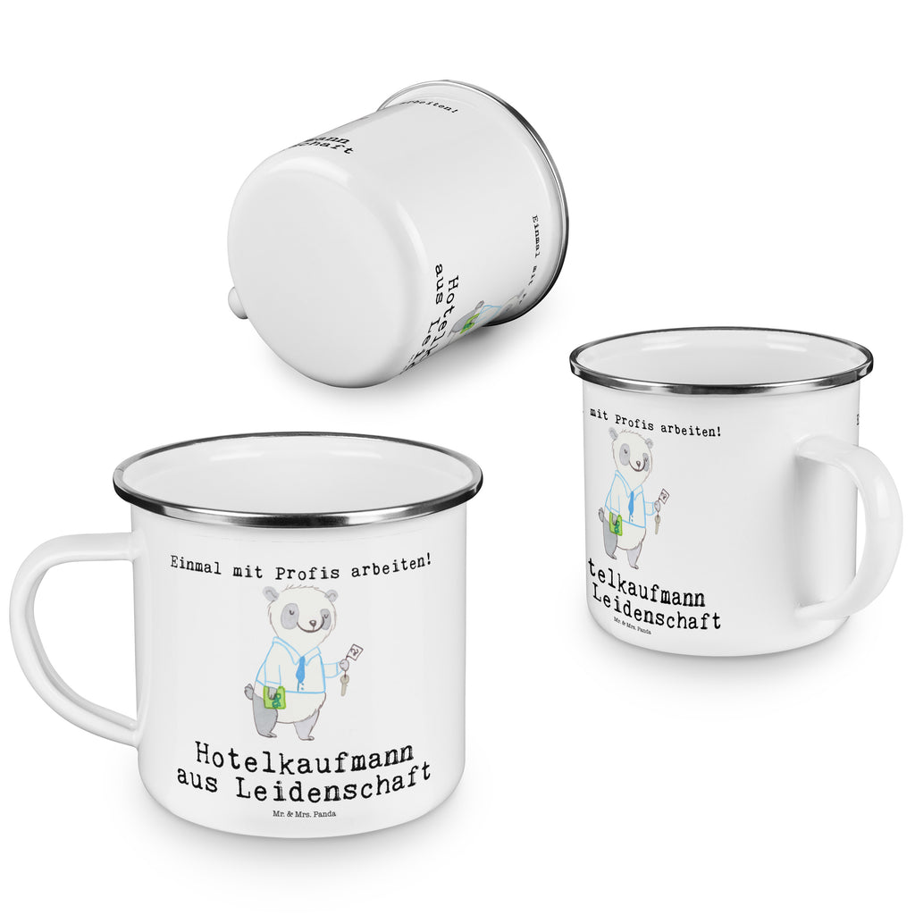 Camping Emaille Tasse Hotelkaufmann aus Leidenschaft Campingtasse, Trinkbecher, Metalltasse, Outdoor Tasse, Emaille Trinkbecher, Blechtasse Outdoor, Emaille Campingbecher, Edelstahl Trinkbecher, Metalltasse für Camping, Kaffee Blechtasse, Camping Tasse Metall, Beruf, Ausbildung, Jubiläum, Abschied, Rente, Kollege, Kollegin, Geschenk, Schenken, Arbeitskollege, Mitarbeiter, Firma, Danke, Dankeschön, Hotelkaufmann, Hotelfachmann, Hotelfachangestellter, Hotelier, Hoteleröffnung