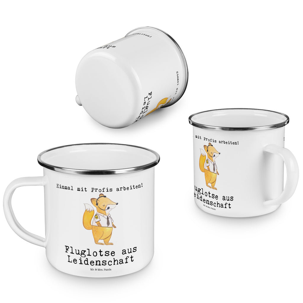 Camping Emaille Tasse Fluglotse aus Leidenschaft Campingtasse, Trinkbecher, Metalltasse, Outdoor Tasse, Emaille Trinkbecher, Blechtasse Outdoor, Emaille Campingbecher, Edelstahl Trinkbecher, Metalltasse für Camping, Kaffee Blechtasse, Camping Tasse Metall, Beruf, Ausbildung, Jubiläum, Abschied, Rente, Kollege, Kollegin, Geschenk, Schenken, Arbeitskollege, Mitarbeiter, Firma, Danke, Dankeschön, Fluglotse, Flugverkehrsleiter, Luftfahrtpersonal, Flugsicherung