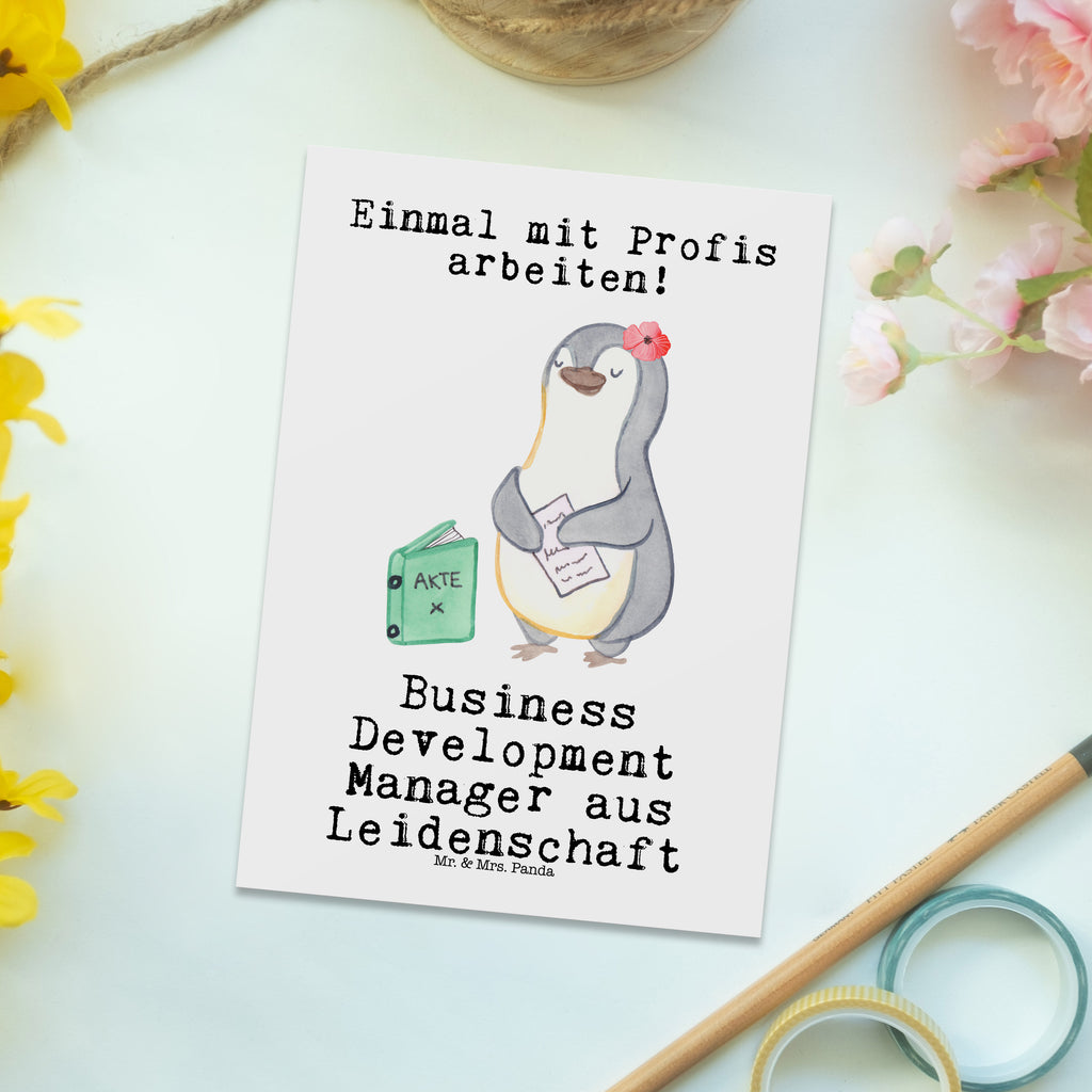 Postkarte Business Development Manager aus Leidenschaft Geschenkkarte, Grußkarte, Karte, Einladung, Ansichtskarte, Geburtstagskarte, Einladungskarte, Dankeskarte, Beruf, Ausbildung, Jubiläum, Abschied, Rente, Kollege, Kollegin, Geschenk, Schenken, Arbeitskollege, Mitarbeiter, Firma, Danke, Dankeschön