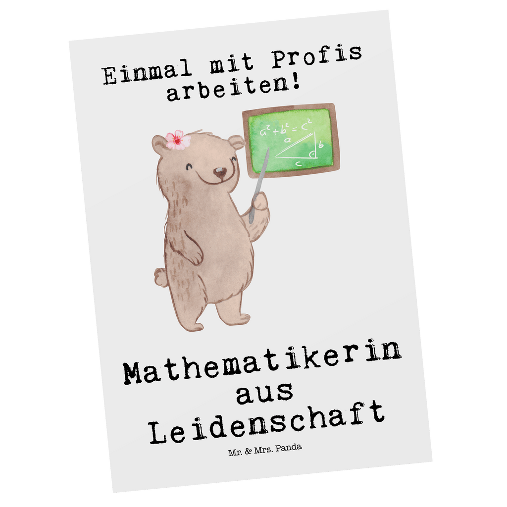 Postkarte Mathematikerin aus Leidenschaft Geschenkkarte, Grußkarte, Karte, Einladung, Ansichtskarte, Geburtstagskarte, Einladungskarte, Dankeskarte, Beruf, Ausbildung, Jubiläum, Abschied, Rente, Kollege, Kollegin, Geschenk, Schenken, Arbeitskollege, Mitarbeiter, Firma, Danke, Dankeschön, Mathematikerin, Mathematik Studium, Studentin Mathe, Bachelor, Master, Rechenkünstlerin, Zahlenmensch