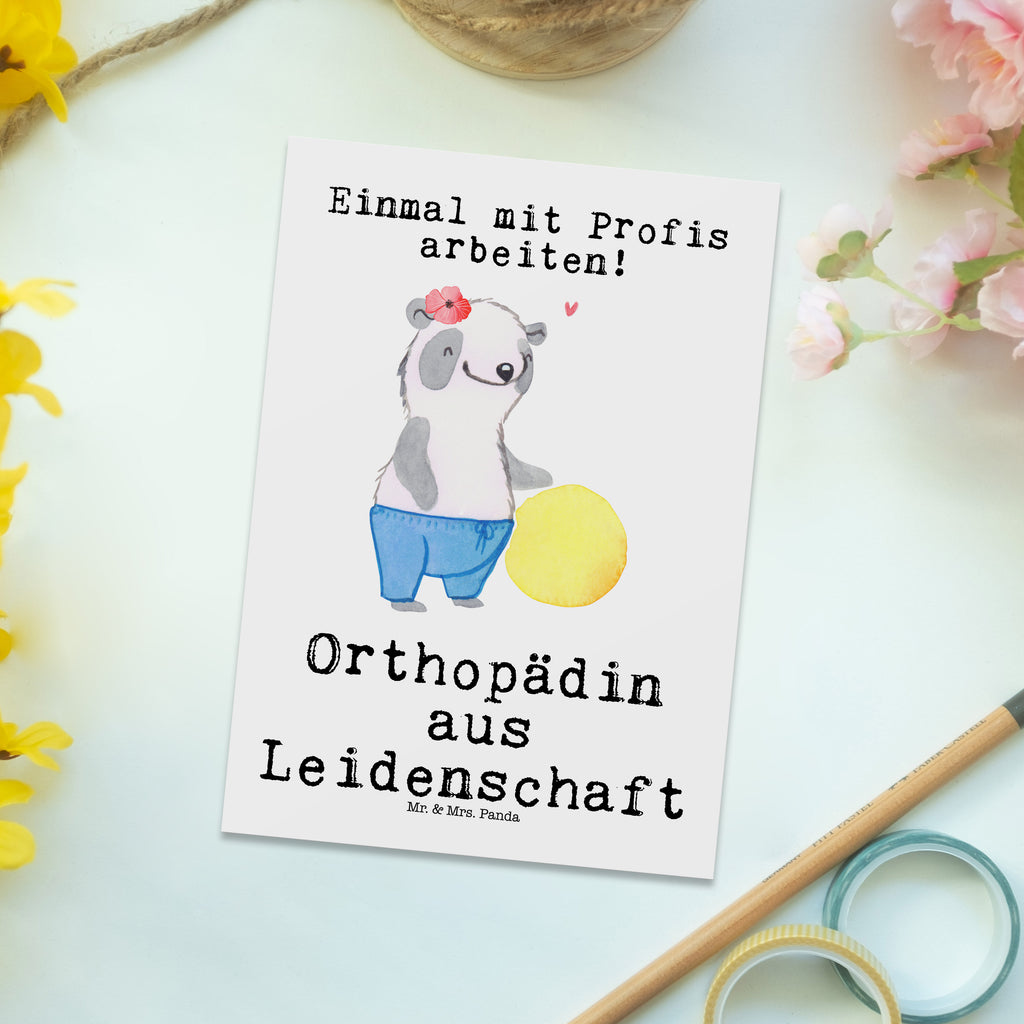 Postkarte Orthopädin aus Leidenschaft Geschenkkarte, Grußkarte, Karte, Einladung, Ansichtskarte, Geburtstagskarte, Einladungskarte, Dankeskarte, Beruf, Ausbildung, Jubiläum, Abschied, Rente, Kollege, Kollegin, Geschenk, Schenken, Arbeitskollege, Mitarbeiter, Firma, Danke, Dankeschön, Orthopädin, Fachärztin, Orthopädie, Praxis, Eröffnung