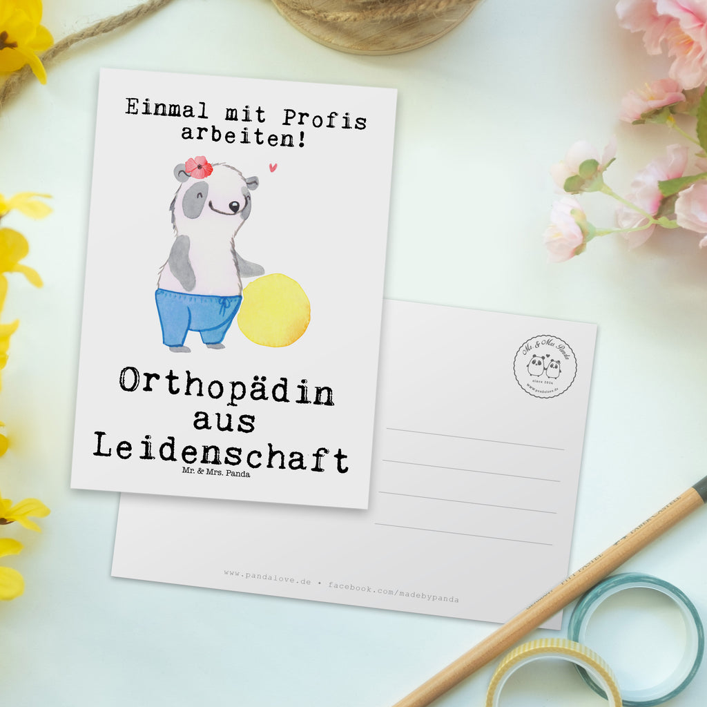 Postkarte Orthopädin aus Leidenschaft Geschenkkarte, Grußkarte, Karte, Einladung, Ansichtskarte, Geburtstagskarte, Einladungskarte, Dankeskarte, Beruf, Ausbildung, Jubiläum, Abschied, Rente, Kollege, Kollegin, Geschenk, Schenken, Arbeitskollege, Mitarbeiter, Firma, Danke, Dankeschön, Orthopädin, Fachärztin, Orthopädie, Praxis, Eröffnung