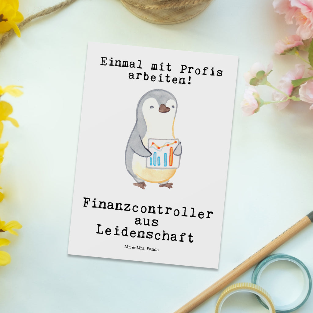 Postkarte Finanzcontroller aus Leidenschaft Geschenkkarte, Grußkarte, Karte, Einladung, Ansichtskarte, Geburtstagskarte, Einladungskarte, Dankeskarte, Beruf, Ausbildung, Jubiläum, Abschied, Rente, Kollege, Kollegin, Geschenk, Schenken, Arbeitskollege, Mitarbeiter, Firma, Danke, Dankeschön