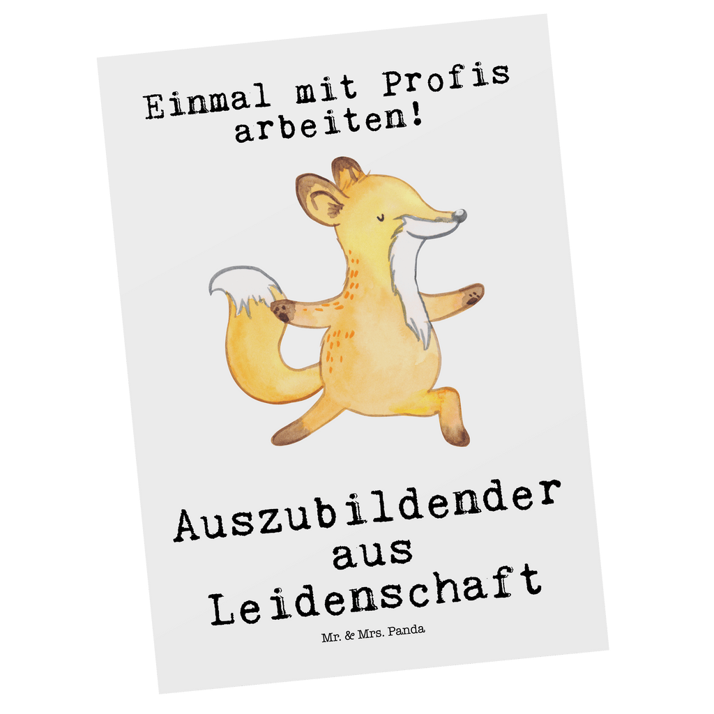 Postkarte Auszubildender aus Leidenschaft Geschenkkarte, Grußkarte, Karte, Einladung, Ansichtskarte, Geburtstagskarte, Einladungskarte, Dankeskarte, Beruf, Ausbildung, Jubiläum, Abschied, Rente, Kollege, Kollegin, Geschenk, Schenken, Arbeitskollege, Mitarbeiter, Firma, Danke, Dankeschön, Auszubildender, Azubi, Ausbildungsbeginn, Abschlussprüfung, Beginn der Ausbildung, Glücksbringer zur Ausbildung, Preis