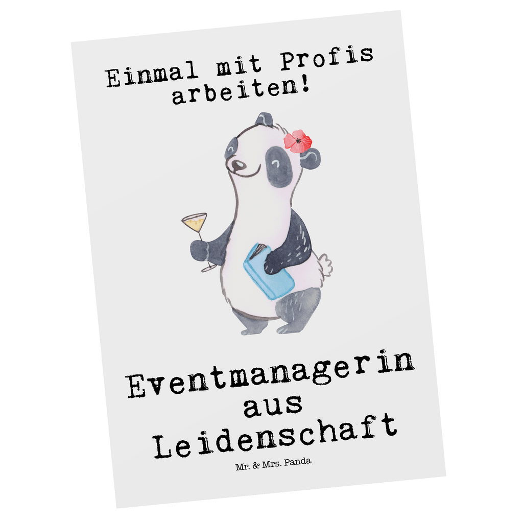 Postkarte Eventmanagerin aus Leidenschaft Geschenkkarte, Grußkarte, Karte, Einladung, Ansichtskarte, Geburtstagskarte, Einladungskarte, Dankeskarte, Beruf, Ausbildung, Jubiläum, Abschied, Rente, Kollege, Kollegin, Geschenk, Schenken, Arbeitskollege, Mitarbeiter, Firma, Danke, Dankeschön, Eventmanagerin, Veranstalterin, Promoterin