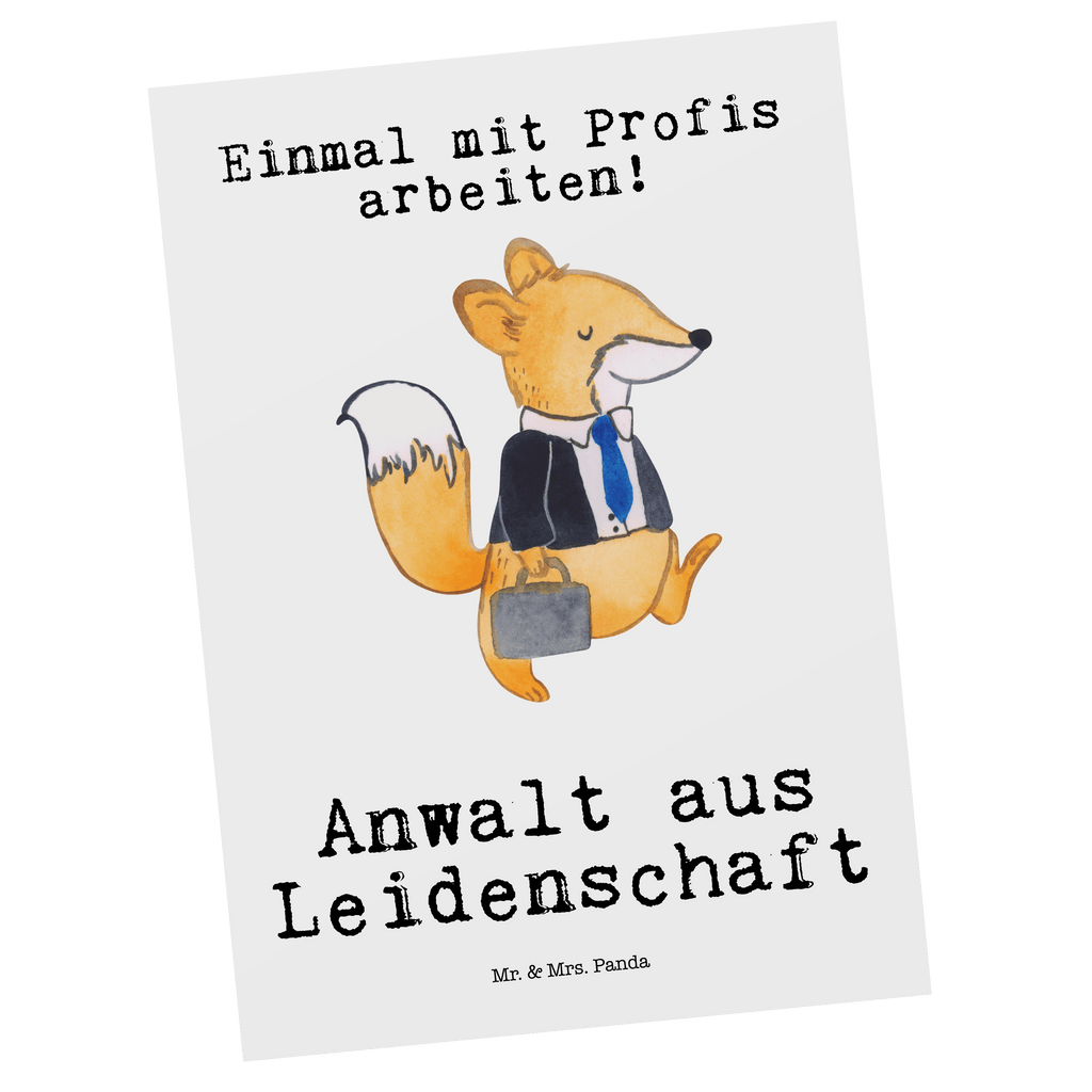 Postkarte Anwalt aus Leidenschaft Geschenkkarte, Grußkarte, Karte, Einladung, Ansichtskarte, Geburtstagskarte, Einladungskarte, Dankeskarte, Beruf, Ausbildung, Jubiläum, Abschied, Rente, Kollege, Kollegin, Geschenk, Schenken, Arbeitskollege, Mitarbeiter, Firma, Danke, Dankeschön, Anwalt, Jurist, Jurastudent, Staatsexamen, Anwaltskanzlei