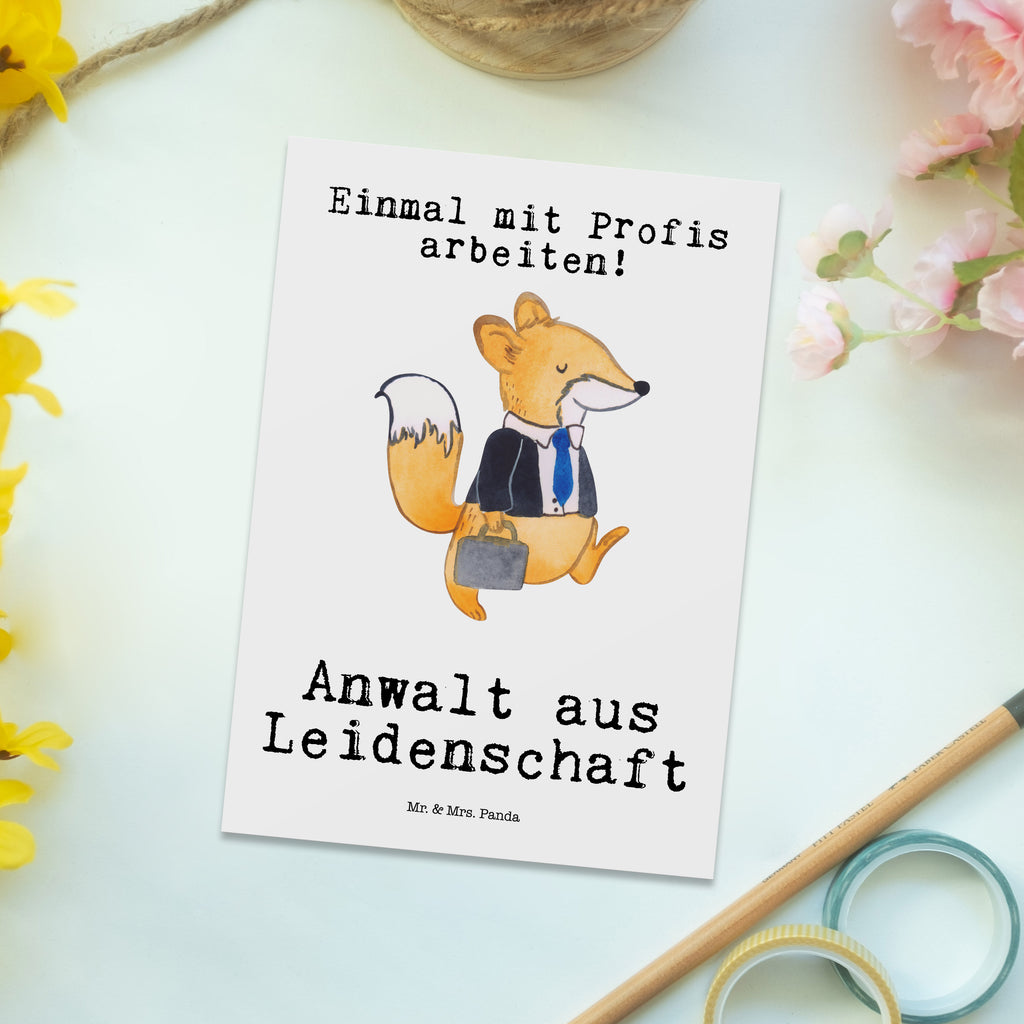 Postkarte Anwalt aus Leidenschaft Geschenkkarte, Grußkarte, Karte, Einladung, Ansichtskarte, Geburtstagskarte, Einladungskarte, Dankeskarte, Beruf, Ausbildung, Jubiläum, Abschied, Rente, Kollege, Kollegin, Geschenk, Schenken, Arbeitskollege, Mitarbeiter, Firma, Danke, Dankeschön, Anwalt, Jurist, Jurastudent, Staatsexamen, Anwaltskanzlei