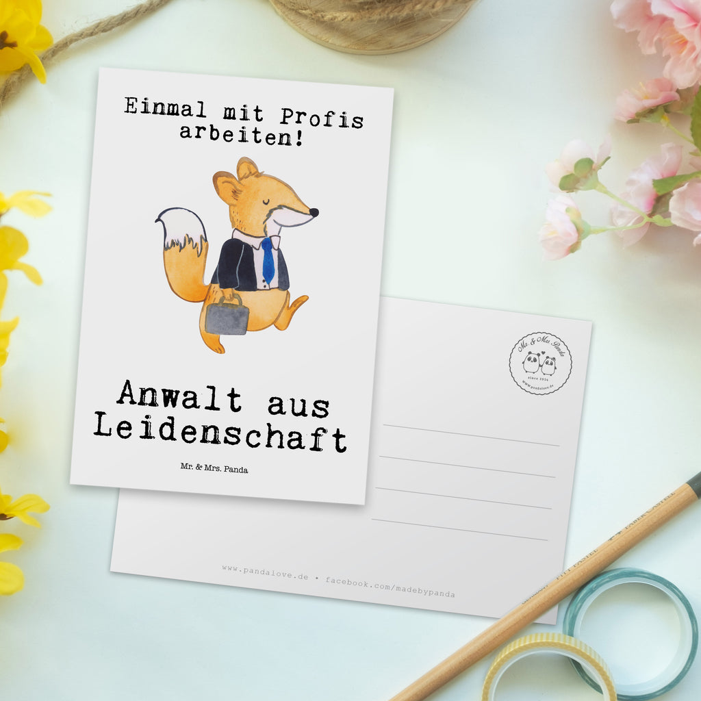 Postkarte Anwalt aus Leidenschaft Geschenkkarte, Grußkarte, Karte, Einladung, Ansichtskarte, Geburtstagskarte, Einladungskarte, Dankeskarte, Beruf, Ausbildung, Jubiläum, Abschied, Rente, Kollege, Kollegin, Geschenk, Schenken, Arbeitskollege, Mitarbeiter, Firma, Danke, Dankeschön, Anwalt, Jurist, Jurastudent, Staatsexamen, Anwaltskanzlei
