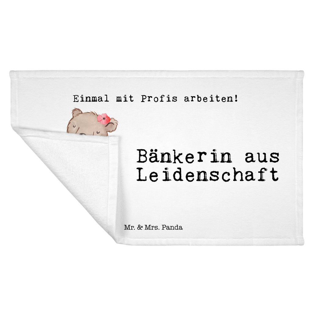 Gäste Handtuch Bänkerin aus Leidenschaft Gästetuch, Reisehandtuch, Sport Handtuch, Frottier, Kinder Handtuch, Beruf, Ausbildung, Jubiläum, Abschied, Rente, Kollege, Kollegin, Geschenk, Schenken, Arbeitskollege, Mitarbeiter, Firma, Danke, Dankeschön, Bänkerin, Bankfachfrau, Bankangestellte, Bankberaterin
