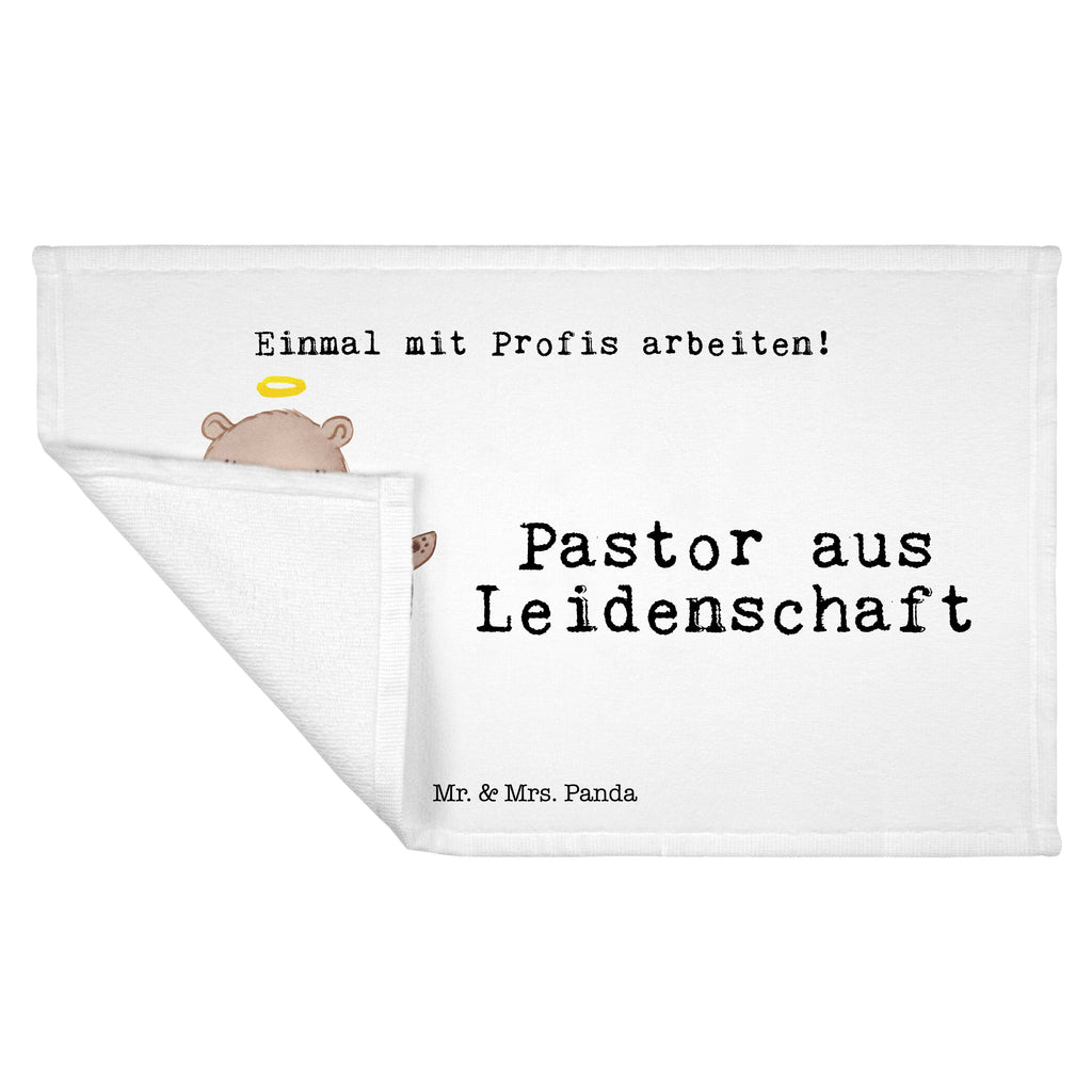 Gäste Handtuch Pastor aus Leidenschaft Gästetuch, Reisehandtuch, Sport Handtuch, Frottier, Kinder Handtuch, Beruf, Ausbildung, Jubiläum, Abschied, Rente, Kollege, Kollegin, Geschenk, Schenken, Arbeitskollege, Mitarbeiter, Firma, Danke, Dankeschön, Pastor, Diener Gottes<br />Geistlicher, Pfarrer, Prediger<br />Priester, Theologe, Kirche