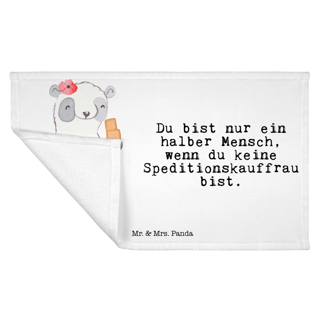 Gäste Handtuch Speditionskauffrau mit Herz Gästetuch, Reisehandtuch, Sport Handtuch, Frottier, Kinder Handtuch, Beruf, Ausbildung, Jubiläum, Abschied, Rente, Kollege, Kollegin, Geschenk, Schenken, Arbeitskollege, Mitarbeiter, Firma, Danke, Dankeschön