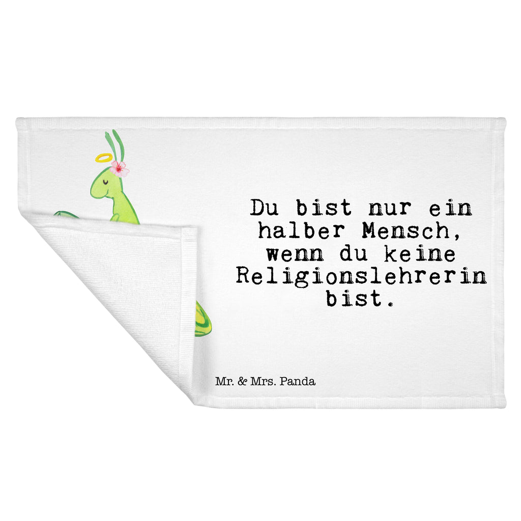 Gäste Handtuch Religionslehrerin mit Herz Gästetuch, Reisehandtuch, Sport Handtuch, Frottier, Kinder Handtuch, Beruf, Ausbildung, Jubiläum, Abschied, Rente, Kollege, Kollegin, Geschenk, Schenken, Arbeitskollege, Mitarbeiter, Firma, Danke, Dankeschön, Religionslehrerin, Reli Lehrerin, Schule, Grundschule