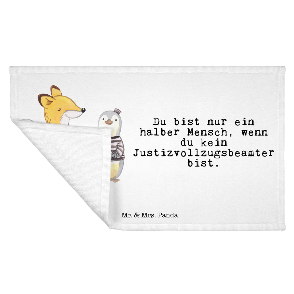 Gäste Handtuch Justizvollzugsbeamter mit Herz Gästetuch, Reisehandtuch, Sport Handtuch, Frottier, Kinder Handtuch, Beruf, Ausbildung, Jubiläum, Abschied, Rente, Kollege, Kollegin, Geschenk, Schenken, Arbeitskollege, Mitarbeiter, Firma, Danke, Dankeschön, Gefängniswärter, Justizvollzugsbeamter