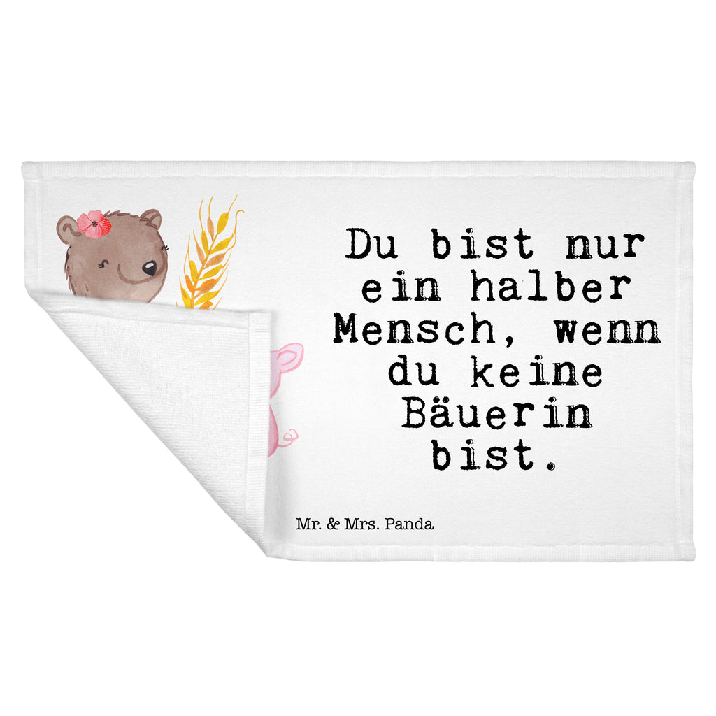 Gäste Handtuch Bäuerin mit Herz Gästetuch, Reisehandtuch, Sport Handtuch, Frottier, Kinder Handtuch, Beruf, Ausbildung, Jubiläum, Abschied, Rente, Kollege, Kollegin, Geschenk, Schenken, Arbeitskollege, Mitarbeiter, Firma, Danke, Dankeschön, Landwirtin, Bäuerin, Tierwirtin, Agronomin, Farmerin, Bauernhof
