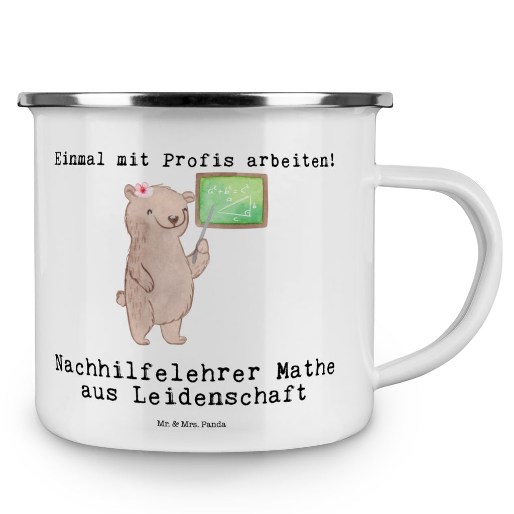 Camping Emaille Tasse Nachhilfelehrer Mathe aus Leidenschaft Campingtasse, Trinkbecher, Metalltasse, Outdoor Tasse, Emaille Trinkbecher, Blechtasse Outdoor, Emaille Campingbecher, Edelstahl Trinkbecher, Metalltasse für Camping, Kaffee Blechtasse, Camping Tasse Metall, Beruf, Ausbildung, Jubiläum, Abschied, Rente, Kollege, Kollegin, Geschenk, Schenken, Arbeitskollege, Mitarbeiter, Firma, Danke, Dankeschön, Mathematik Nachhilfelehrer, Mathe Nachhilfe, Nachhilfeunterrricht