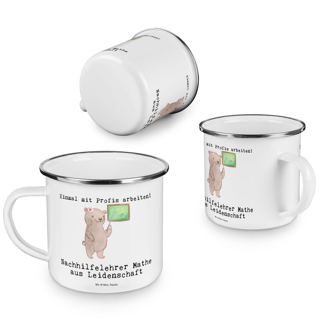 Camping Emaille Tasse Nachhilfelehrer Mathe aus Leidenschaft Campingtasse, Trinkbecher, Metalltasse, Outdoor Tasse, Emaille Trinkbecher, Blechtasse Outdoor, Emaille Campingbecher, Edelstahl Trinkbecher, Metalltasse für Camping, Kaffee Blechtasse, Camping Tasse Metall, Beruf, Ausbildung, Jubiläum, Abschied, Rente, Kollege, Kollegin, Geschenk, Schenken, Arbeitskollege, Mitarbeiter, Firma, Danke, Dankeschön, Mathematik Nachhilfelehrer, Mathe Nachhilfe, Nachhilfeunterrricht