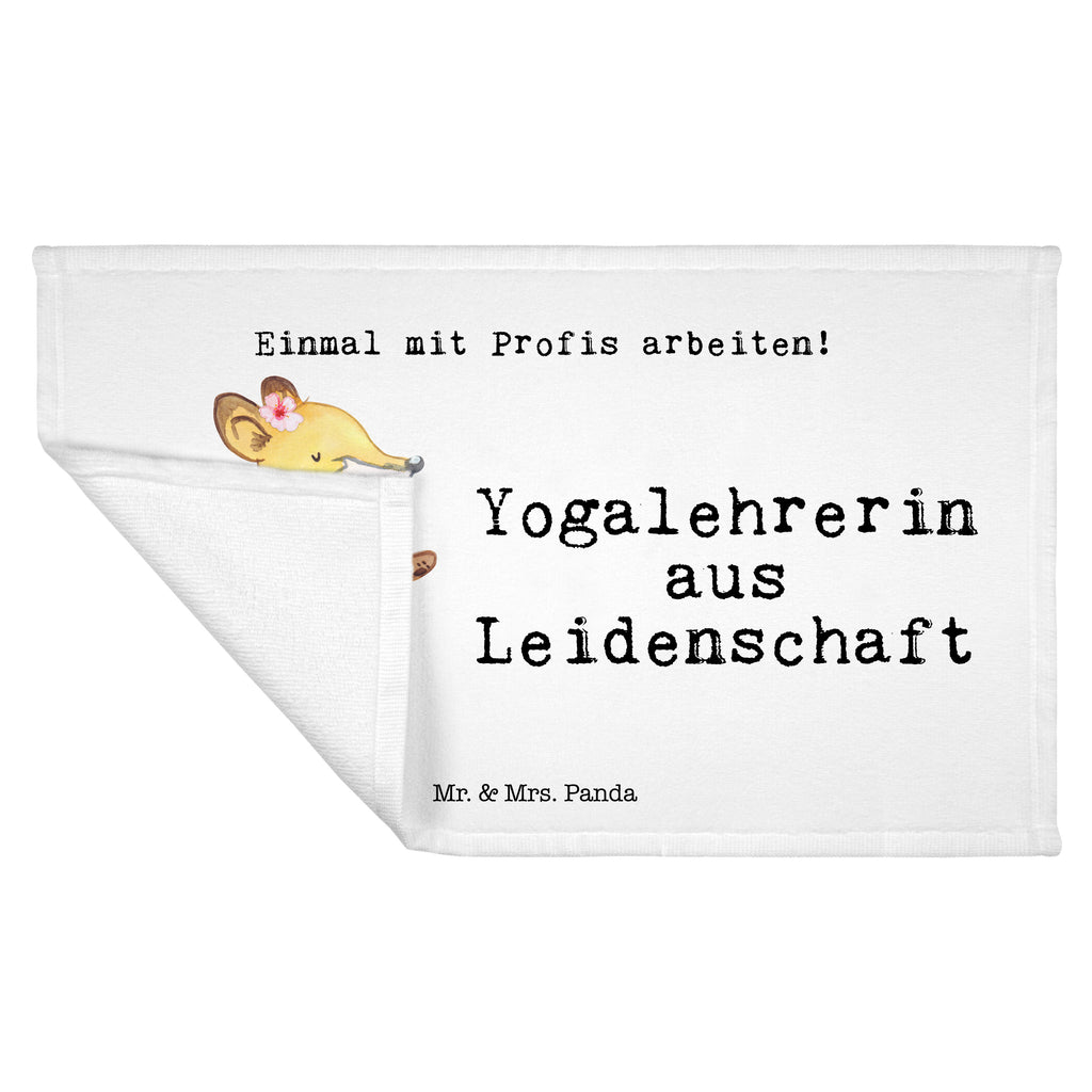 Gäste Handtuch Yogalehrerin aus Leidenschaft Gästetuch, Reisehandtuch, Sport Handtuch, Frottier, Kinder Handtuch, Beruf, Ausbildung, Jubiläum, Abschied, Rente, Kollege, Kollegin, Geschenk, Schenken, Arbeitskollege, Mitarbeiter, Firma, Danke, Dankeschön
