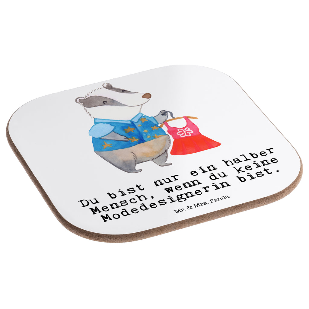 Quadratische Untersetzer Modedesignerin mit Herz Bierdeckel, Glasuntersetzer, Untersetzer Gläser, Getränkeuntersetzer, Beruf, Ausbildung, Jubiläum, Abschied, Rente, Kollege, Kollegin, Geschenk, Schenken, Arbeitskollege, Mitarbeiter, Firma, Danke, Dankeschön, Modedesignerin, Fashion Designerin, Modeschöpferin