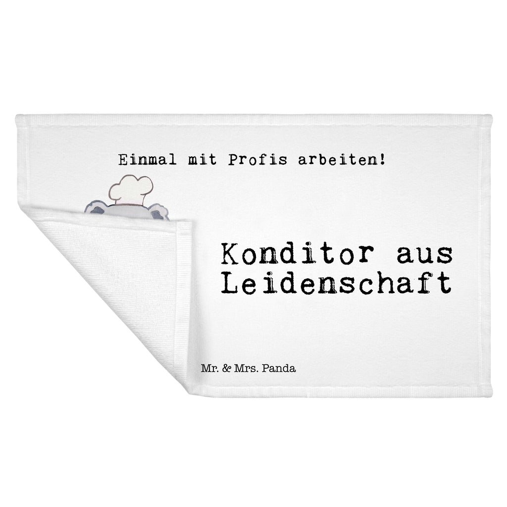 Gäste Handtuch Konditor aus Leidenschaft Gästetuch, Reisehandtuch, Sport Handtuch, Frottier, Kinder Handtuch, Beruf, Ausbildung, Jubiläum, Abschied, Rente, Kollege, Kollegin, Geschenk, Schenken, Arbeitskollege, Mitarbeiter, Firma, Danke, Dankeschön, Konditor, Kuchenbäcker, Patissier, Confiseur, Bäcker