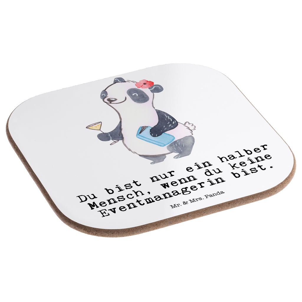 Quadratische Untersetzer Eventmanagerin mit Herz Bierdeckel, Glasuntersetzer, Untersetzer Gläser, Getränkeuntersetzer, Beruf, Ausbildung, Jubiläum, Abschied, Rente, Kollege, Kollegin, Geschenk, Schenken, Arbeitskollege, Mitarbeiter, Firma, Danke, Dankeschön, Eventmanagerin, Veranstalterin, Promoterin