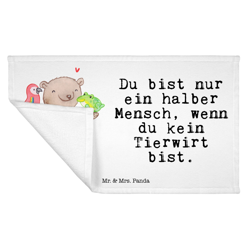 Gäste Handtuch Tierwirt mit Herz Gästetuch, Reisehandtuch, Sport Handtuch, Frottier, Kinder Handtuch, Beruf, Ausbildung, Jubiläum, Abschied, Rente, Kollege, Kollegin, Geschenk, Schenken, Arbeitskollege, Mitarbeiter, Firma, Danke, Dankeschön, Landwirt; Bauer, Tierwirt, Agronom, Farmer, Bauernhof
