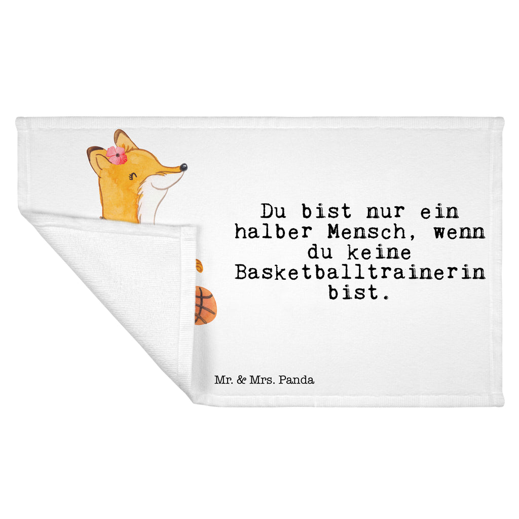 Gäste Handtuch Basketballtrainerin mit Herz Gästetuch, Reisehandtuch, Sport Handtuch, Frottier, Kinder Handtuch, Beruf, Ausbildung, Jubiläum, Abschied, Rente, Kollege, Kollegin, Geschenk, Schenken, Arbeitskollege, Mitarbeiter, Firma, Danke, Dankeschön, Basketballtrainerin, Basketball, Sport, Ballsport, Basketballcoach, Basketballerin, Verein