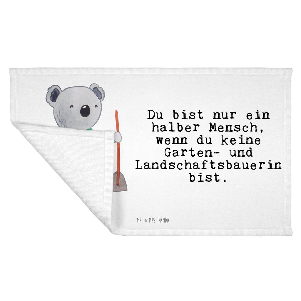 Gäste Handtuch Garten- und Landschaftsbauerin mit Herz Gästetuch, Reisehandtuch, Sport Handtuch, Frottier, Kinder Handtuch, Beruf, Ausbildung, Jubiläum, Abschied, Rente, Kollege, Kollegin, Geschenk, Schenken, Arbeitskollege, Mitarbeiter, Firma, Danke, Dankeschön, Gärtnerin, Gartenplaner, Gärtnerei, Gartenbau, Hobbygärtnerin, Garten- und Landschaftsbauerin