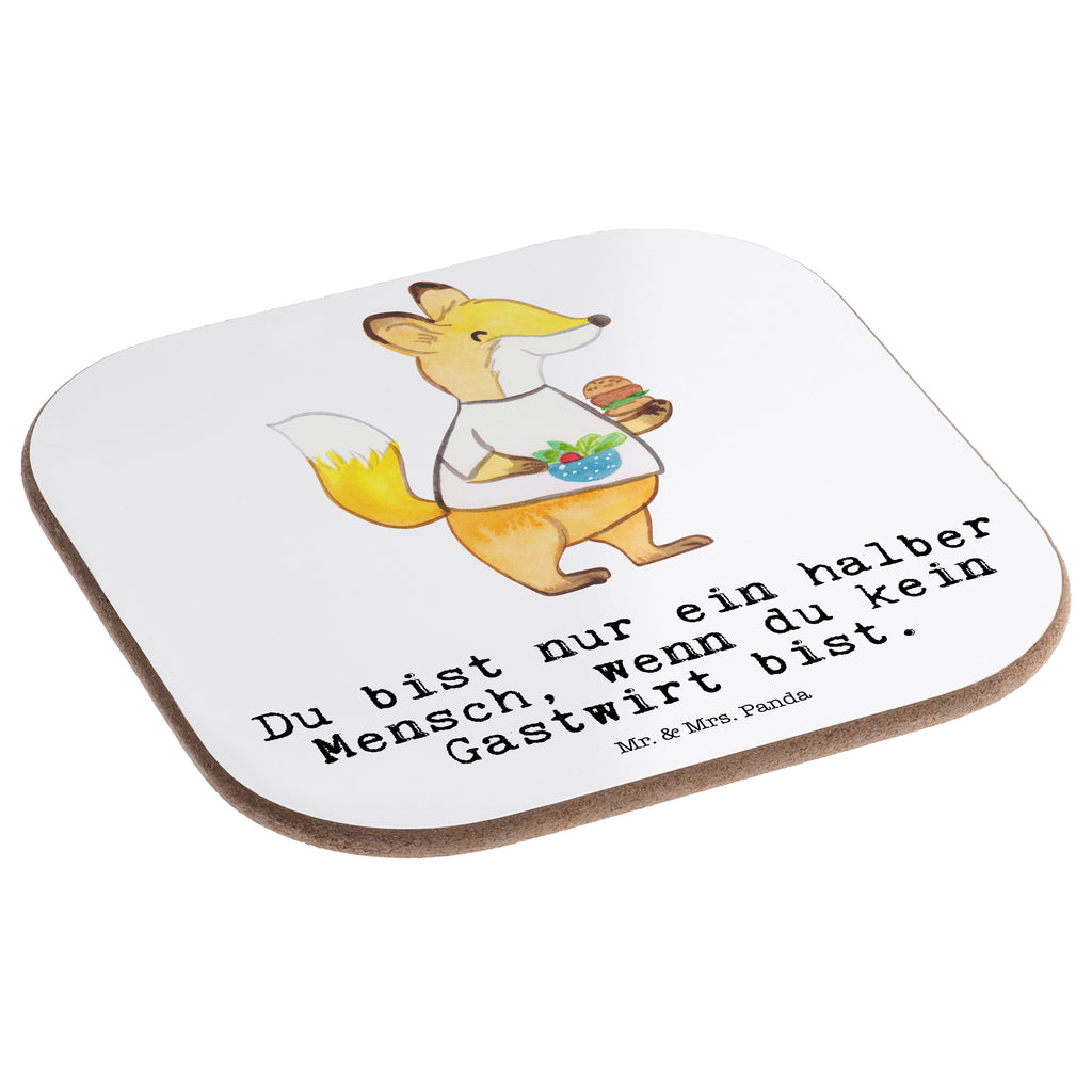 Quadratische Untersetzer Gastwirt mit Herz Bierdeckel, Glasuntersetzer, Untersetzer Gläser, Getränkeuntersetzer, Beruf, Ausbildung, Jubiläum, Abschied, Rente, Kollege, Kollegin, Geschenk, Schenken, Arbeitskollege, Mitarbeiter, Firma, Danke, Dankeschön, Kneipenwirt, Gastwirt, Gaststätte, Kneipe, Eröffnung, Barkeeper, Bartender, Rum, Bar