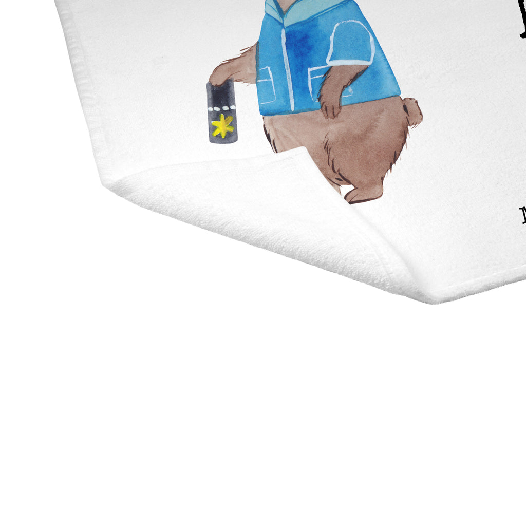 Gäste Handtuch Polizist aus Leidenschaft Gästetuch, Reisehandtuch, Sport Handtuch, Frottier, Kinder Handtuch, Beruf, Ausbildung, Jubiläum, Abschied, Rente, Kollege, Kollegin, Geschenk, Schenken, Arbeitskollege, Mitarbeiter, Firma, Danke, Dankeschön, Polizist, Polizeibeamter, Wachmann, Cop, Polizei, Studium