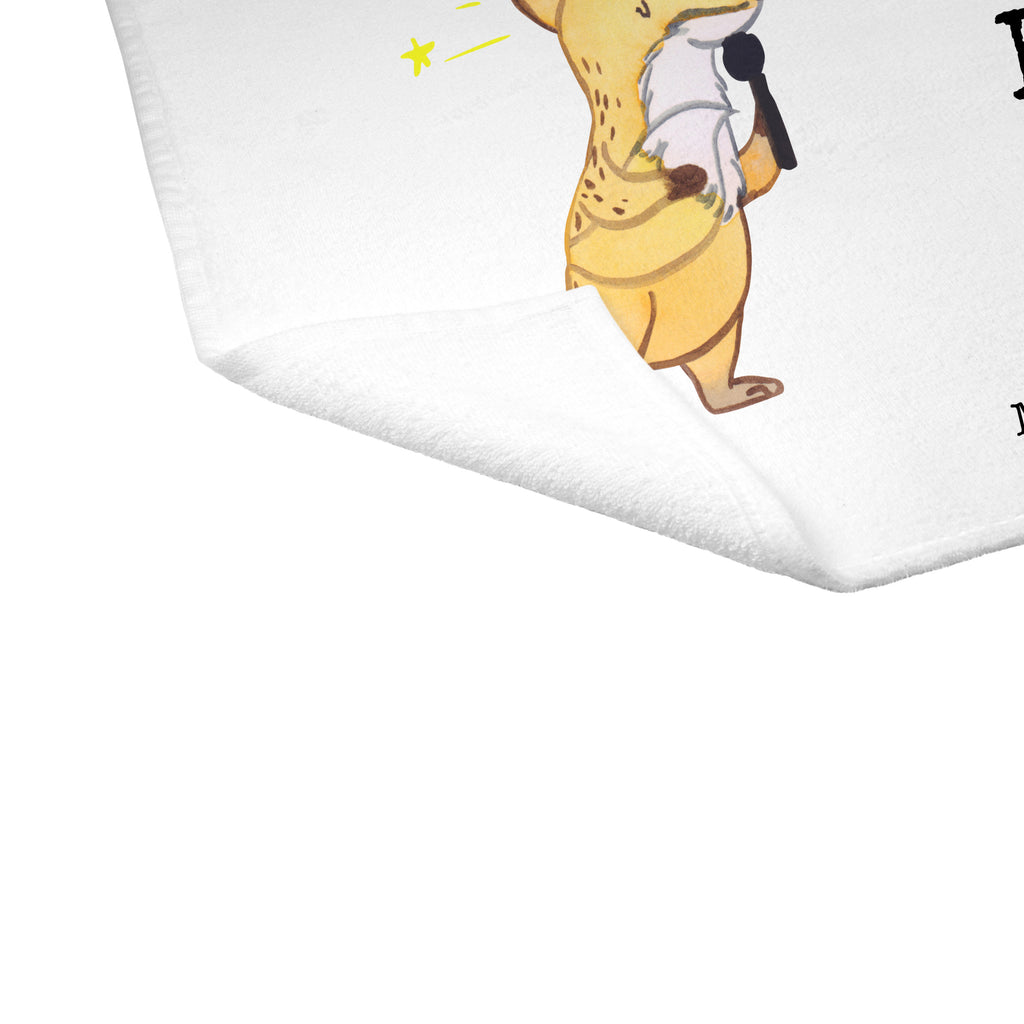 Gäste Handtuch Sängerin aus Leidenschaft Gästetuch, Reisehandtuch, Sport Handtuch, Frottier, Kinder Handtuch, Beruf, Ausbildung, Jubiläum, Abschied, Rente, Kollege, Kollegin, Geschenk, Schenken, Arbeitskollege, Mitarbeiter, Firma, Danke, Dankeschön