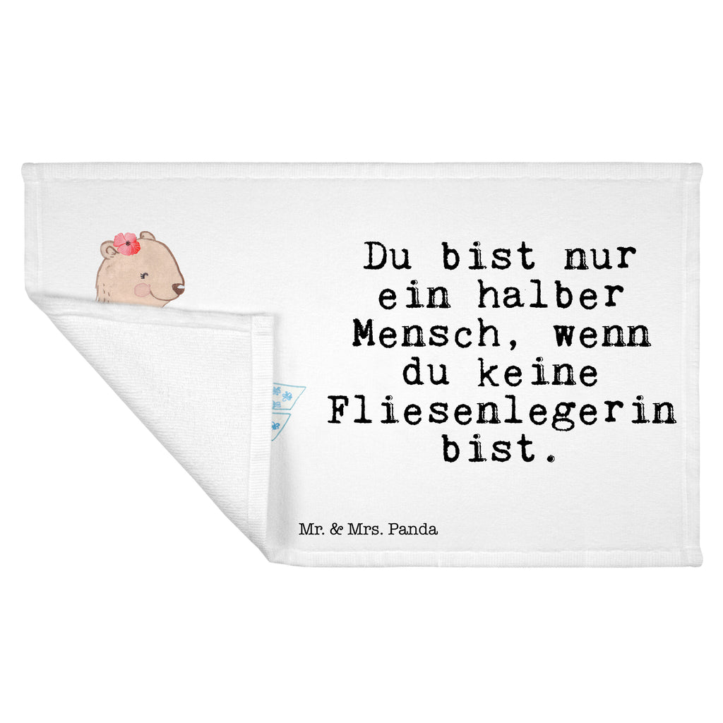 Gäste Handtuch Fliesenlegerin mit Herz Gästetuch, Reisehandtuch, Sport Handtuch, Frottier, Kinder Handtuch, Beruf, Ausbildung, Jubiläum, Abschied, Rente, Kollege, Kollegin, Geschenk, Schenken, Arbeitskollege, Mitarbeiter, Firma, Danke, Dankeschön, Fliesenlegerin, Gesellenprüfung, Fliesenlegermeisterin, Fliesenlegerbetrieb, Fliesenfachhandel, Handwerk
