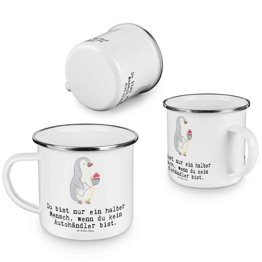 Camping Emaille Tasse Autohändler mit Herz Campingtasse, Trinkbecher, Metalltasse, Outdoor Tasse, Emaille Trinkbecher, Blechtasse Outdoor, Emaille Campingbecher, Edelstahl Trinkbecher, Metalltasse für Camping, Kaffee Blechtasse, Camping Tasse Metall, Beruf, Ausbildung, Jubiläum, Abschied, Rente, Kollege, Kollegin, Geschenk, Schenken, Arbeitskollege, Mitarbeiter, Firma, Danke, Dankeschön, Autohändler, Eröffnung Autohaus, Autohandel, Gebrauchtwagenhändler, Autoverkäufer