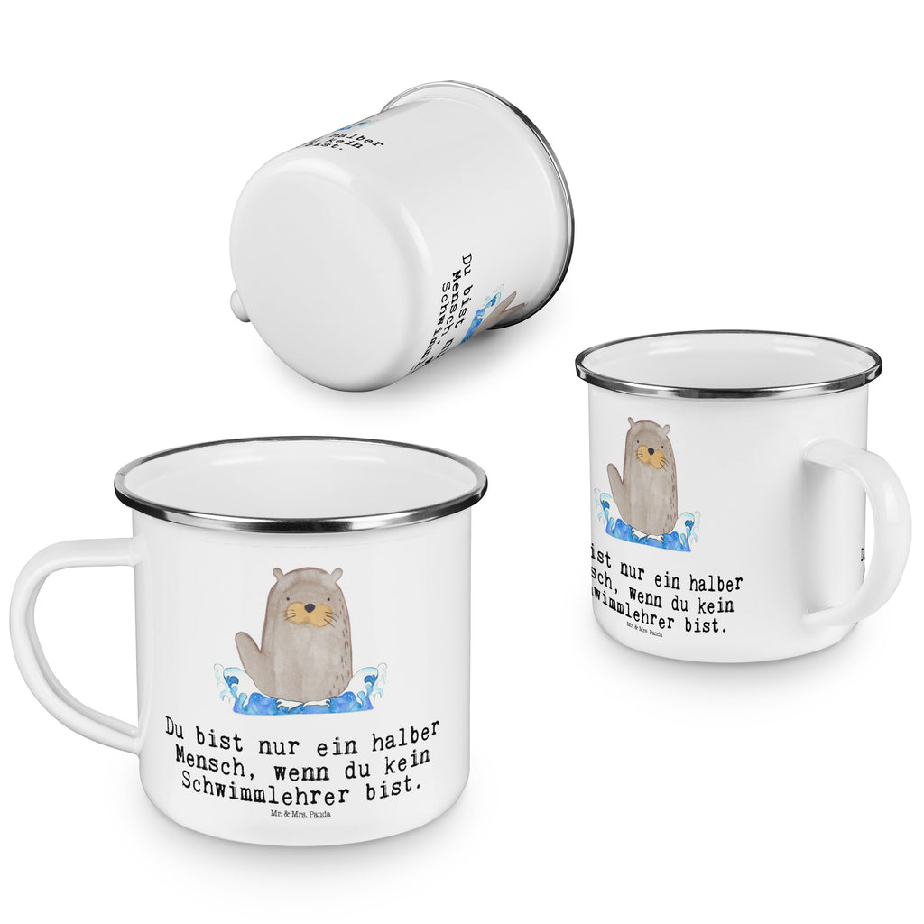 Camping Emaille Tasse Schwimmlehrer mit Herz Campingtasse, Trinkbecher, Metalltasse, Outdoor Tasse, Emaille Trinkbecher, Blechtasse Outdoor, Emaille Campingbecher, Edelstahl Trinkbecher, Metalltasse für Camping, Kaffee Blechtasse, Camping Tasse Metall, Beruf, Ausbildung, Jubiläum, Abschied, Rente, Kollege, Kollegin, Geschenk, Schenken, Arbeitskollege, Mitarbeiter, Firma, Danke, Dankeschön, Schwimmlehrer, Schwimmbad, Schwimmschule, Schwimmverein, Schwimmkurs